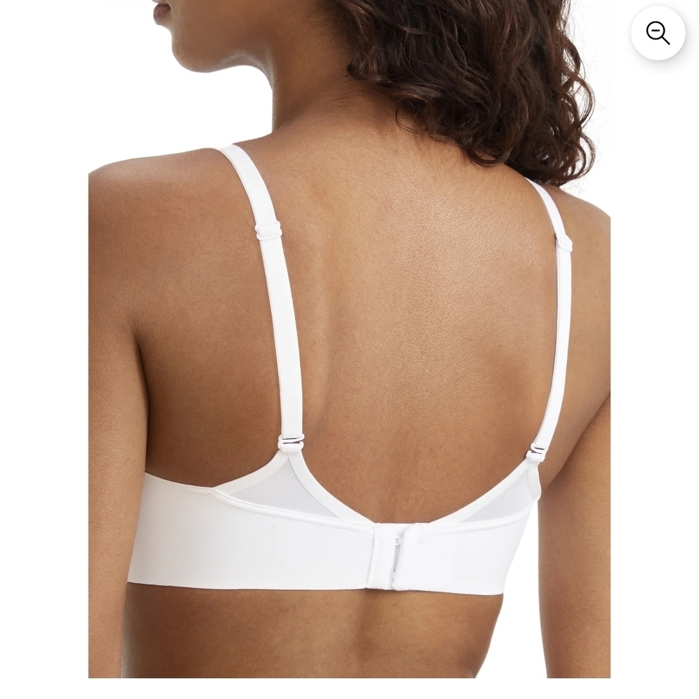 NWT Maidenform White Dreamlike T-Shirt Bra with Seamless Finish - Picture 3 of 4